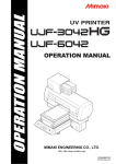 MIMAKI UJF-3042HG Specifications