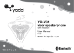 Winplus YD-V31 User manual