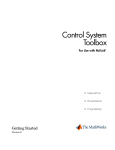 Control System Toolbox - Universidad de Deusto