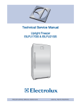 Electrolux EILFU17GS Service manual