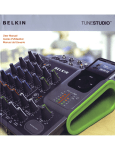 Belkin TuneStudio User manual