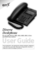 BT DIVERSE 1015 User guide