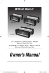 West Marine 14982045 Owner`s manual