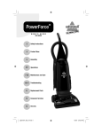 Bissell POWERFORCE 3525 User`s guide