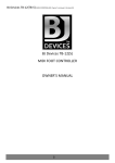 BJ TB-5 Owner`s manual