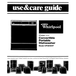 Whirlpool DP3840XP User guide