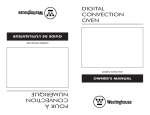 Westinghouse WST3019ZE Owner`s manual