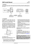 VILLBAU Enigma II Installation manual