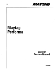 Maytag PAV3300 Service manual