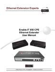 Enable-IT 850 CPE User manual