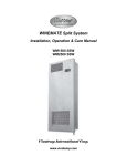 Vinotemp WINEMATE WM2500 SSW Owner`s manual