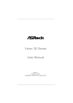 ASROCK CoreHT 231B User manual