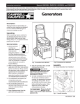 Campbell Hausfeld GN3560V Operating instructions