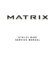 Matrix U7xi Service manual