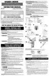 Black & Decker NHT518 Instruction manual