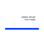 Epson 1200S User`s guide