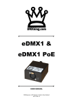 DMXking.com eDMX2 User manual