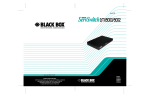 Black Box DTX5000 User guide
