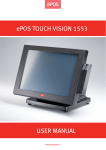 EPOS Touch Vision 1553 User manual