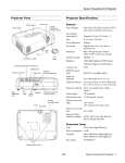 Epson PowerLite S3 Specifications