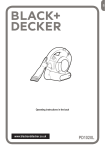 Black & Decker PD1020L Operating instructions