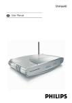 Philips SNA6640 User manual