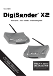 DigiSender TV DGXDSDV112 Troubleshooting guide