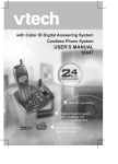 VTech t2447 User`s manual