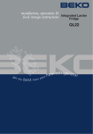 Beko QL22 Instruction manual