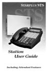 Vodavi STARPLUS STS User guide