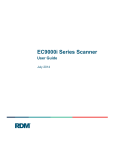 RDM EC9001f User guide