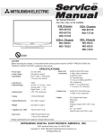 Mitsubishi Electric WD-52527 Specifications