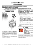 Quadra-Fire SAPH-MBK-IPI Owner`s manual