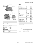 Epson Stylus Photo 750 Specifications