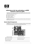 HP xw6000 Hardware reference guide