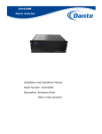 Dante DLH4200B Specifications