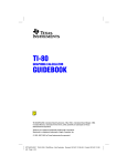 TI-80 Guidebook - pdf file