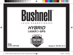 Bushnell Hybrid Laser GPS Specifications