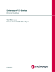 Enterasys D-Series Specifications