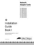 Allied Telesis AT-2450 Series Installation guide