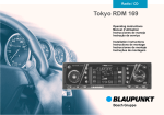 Blaupunkt Montana RDM 169 Operating instructions