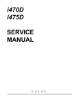 Canon i475D Service manual