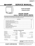 Sharp 27NS180 Service manual