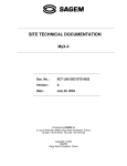 Sagem MYX-4 Technical information