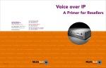 Multitech VoIP User`s guide