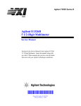 Agilent Technologies E1300B Service manual