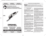 Dremel MM45 Specifications