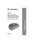 Motorola WPLN4117 Operating instructions