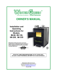 WinterGreen Wood Furnaces IM-220 Owner`s manual