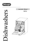 DeLonghi DEDW97FI Operating instructions